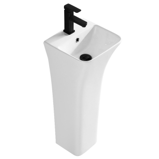 Раковина  CeramaLux G-515 белая 33 см